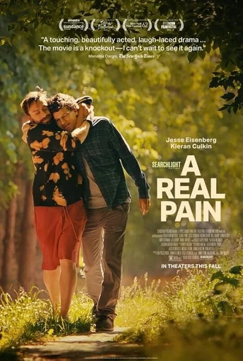 A Real Pain film posteri