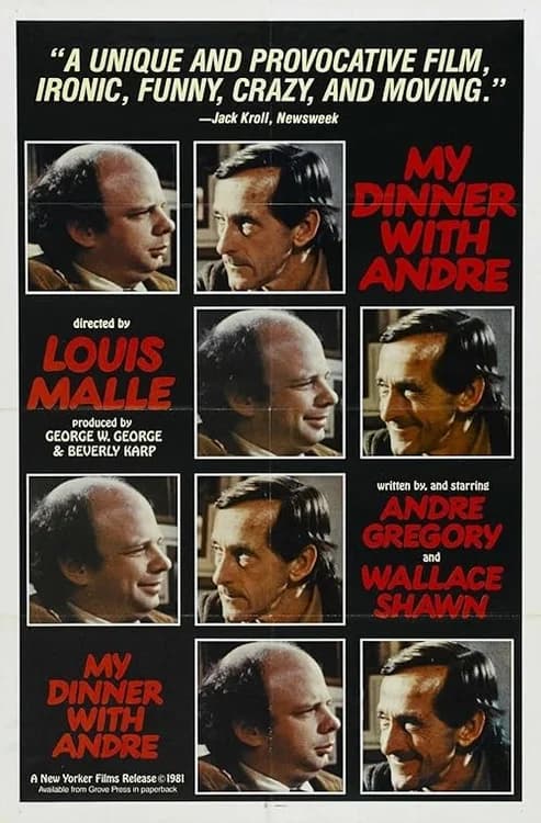My Dinner with Andre film posteri