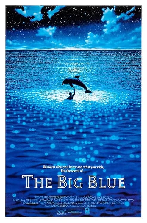 The Big Blue film posteri